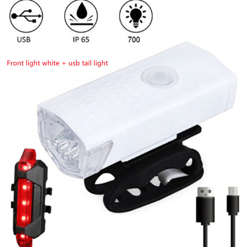Phare de phare de charge USB avant de vélo