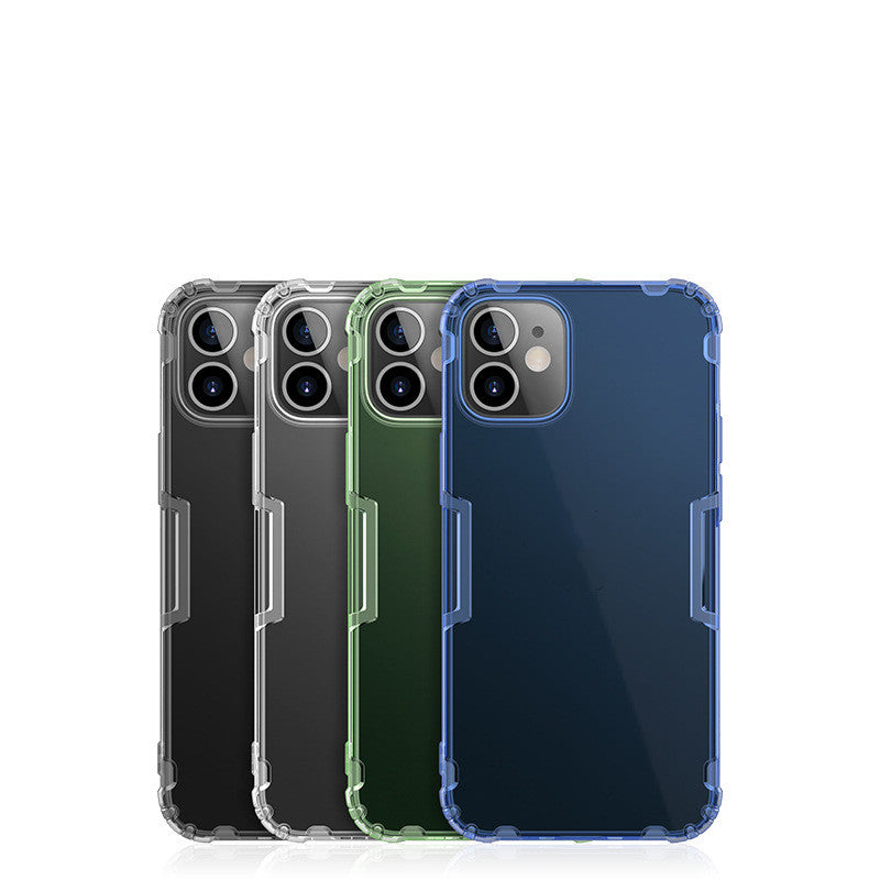Housse de protection pour téléphone portable transparent transparent TPU