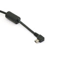 Epaisseur gauche Elbow Mini USB mâle vers USB2.0 mâle câble de données