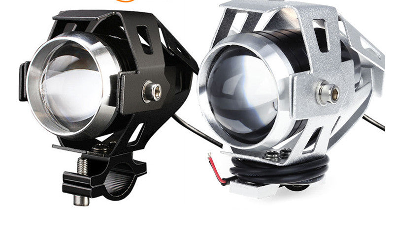Projecteurs de moto LED étanches Lampe auxiliaire Spotlight High Power U5 12V