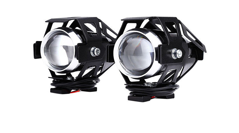 Projecteurs de moto LED étanches Lampe auxiliaire Spotlight High Power U5 12V