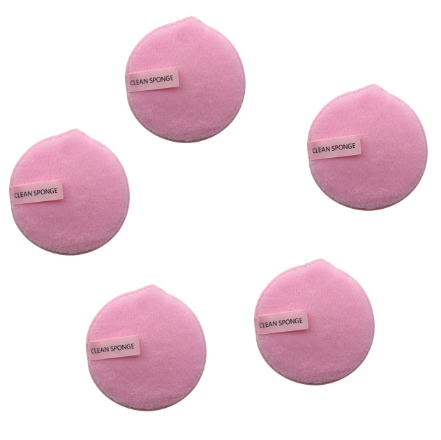 Magic Lazy Water Makeup Deleter Puff poudre cheveux courts ronde visage de lavage de maquillage Spon