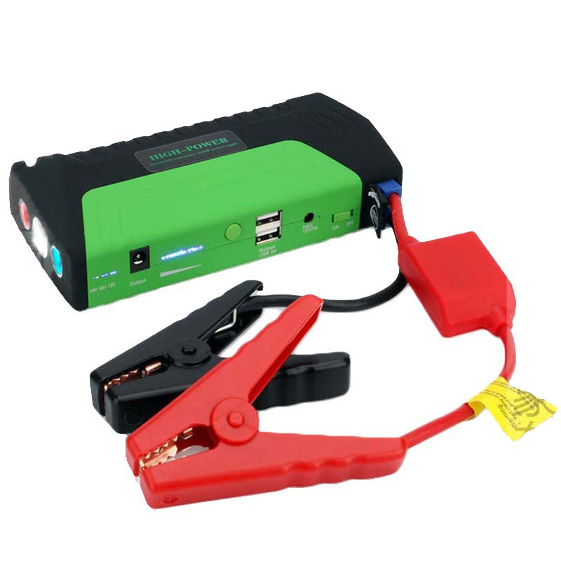 Démarreur d'urgence de voiture alimentation d'alimentation Jump de voiture démarreur de rechange mobile batterie d'allumage Artifact