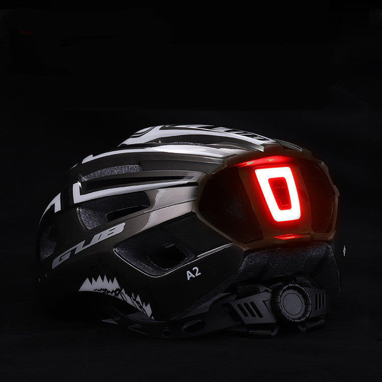 Casque d'avertissement d'équitation de nuit à vélo