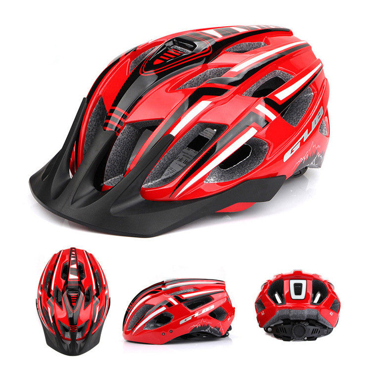 Casque d'avertissement d'équitation de nuit à vélo