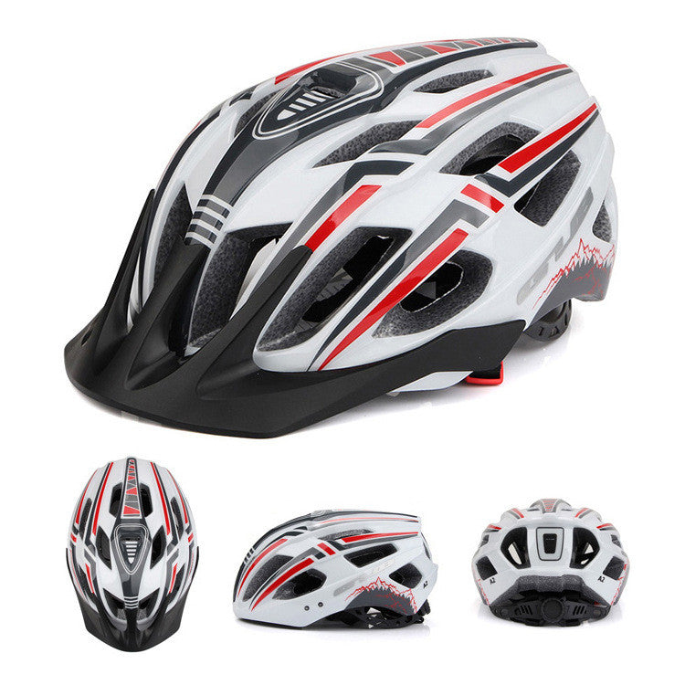 Casque d'avertissement d'équitation de nuit à vélo