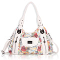 Sacs pour femmes Impression Ladies Sacs à main Sac en cuir doux Sac à épaule