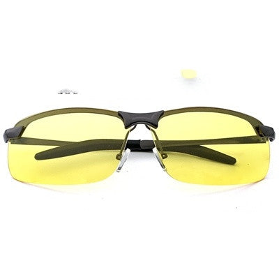 Lunettes de soleil Hommes couleur changement de nuit vision conduite spéciale UV protection