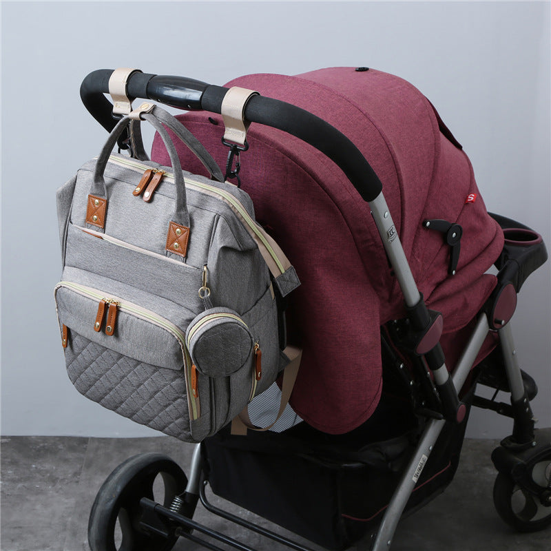 Sac à dos de maman peut accrocher Poussette bébé Sac de bébé pliant