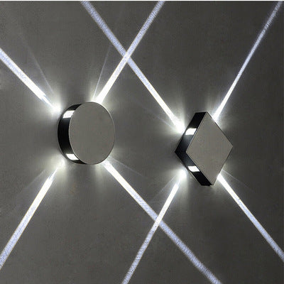 Cross Star Light Bar KTV Project Lampe murale de modélisation décorative lampe extérieure étanche A B