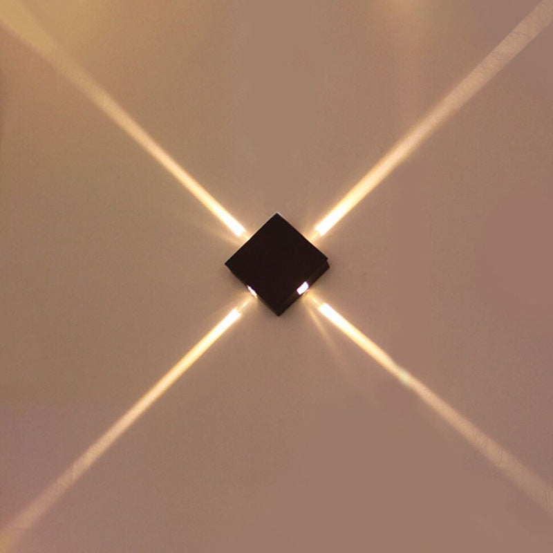 Cross Star Light Bar KTV Project Lampe murale de modélisation décorative lampe extérieure étanche A B