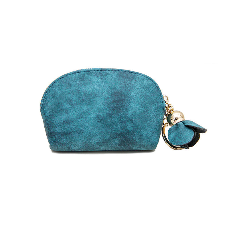 Xiangyin cuir coupé Étudiant Coréen Coin Purse Femme Short Card Bag Mini Coréen Coi