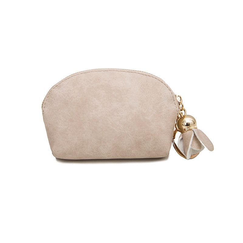 Xiangyin cuir coupé Étudiant Coréen Coin Purse Femme Short Card Bag Mini Coréen Coi