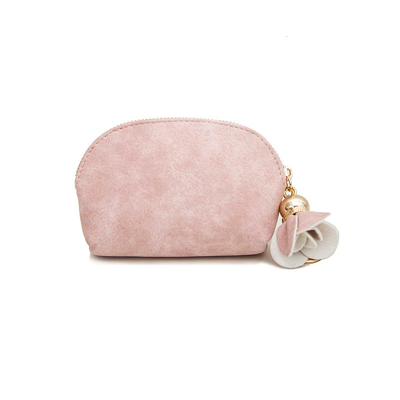 Xiangyin cuir coupé Étudiant Coréen Coin Purse Femme Short Card Bag Mini Coréen Coi