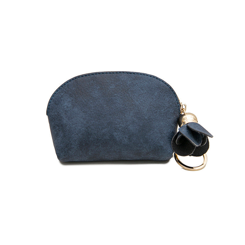 Xiangyin cuir coupé Étudiant Coréen Coin Purse Femme Short Card Bag Mini Coréen Coi