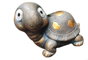 Décoration Tortue d'escargot LED de décoration de la Chouette de jardin extérieur de lumière solaire