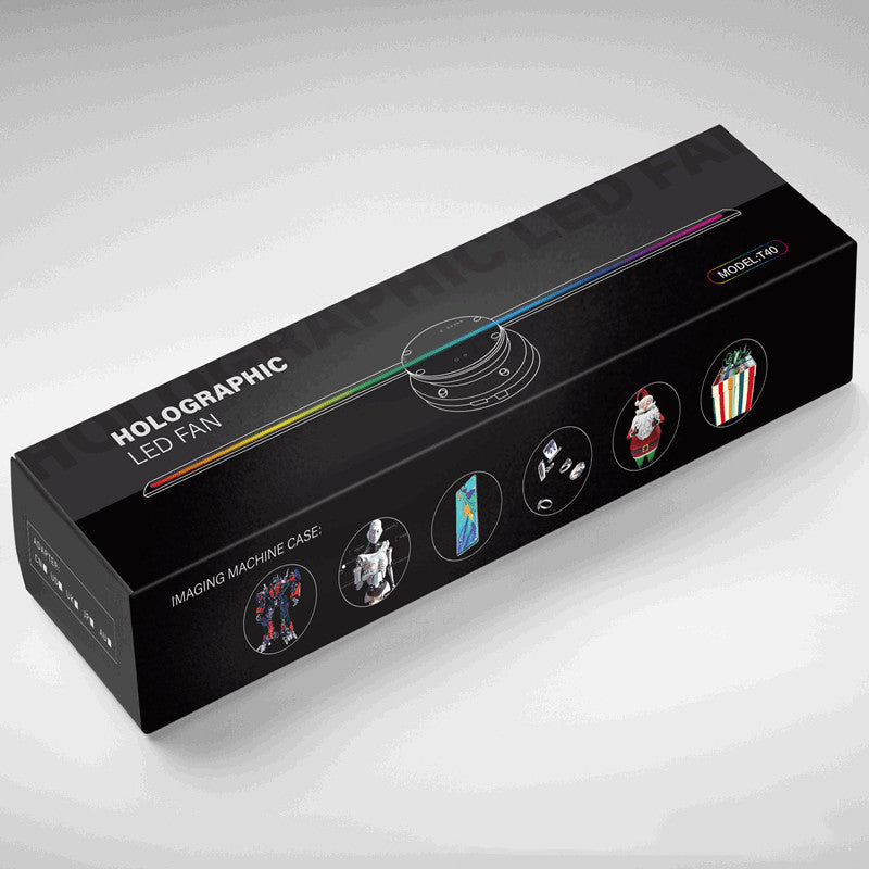 3d Projection holographique Advertising Machine Floating Led Display Wi-Fi Control
