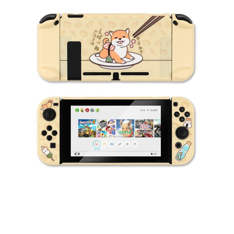 Sea Otter Switch Protection Shell PC Couverture rigide Housse arrière NS Lite Controller Case