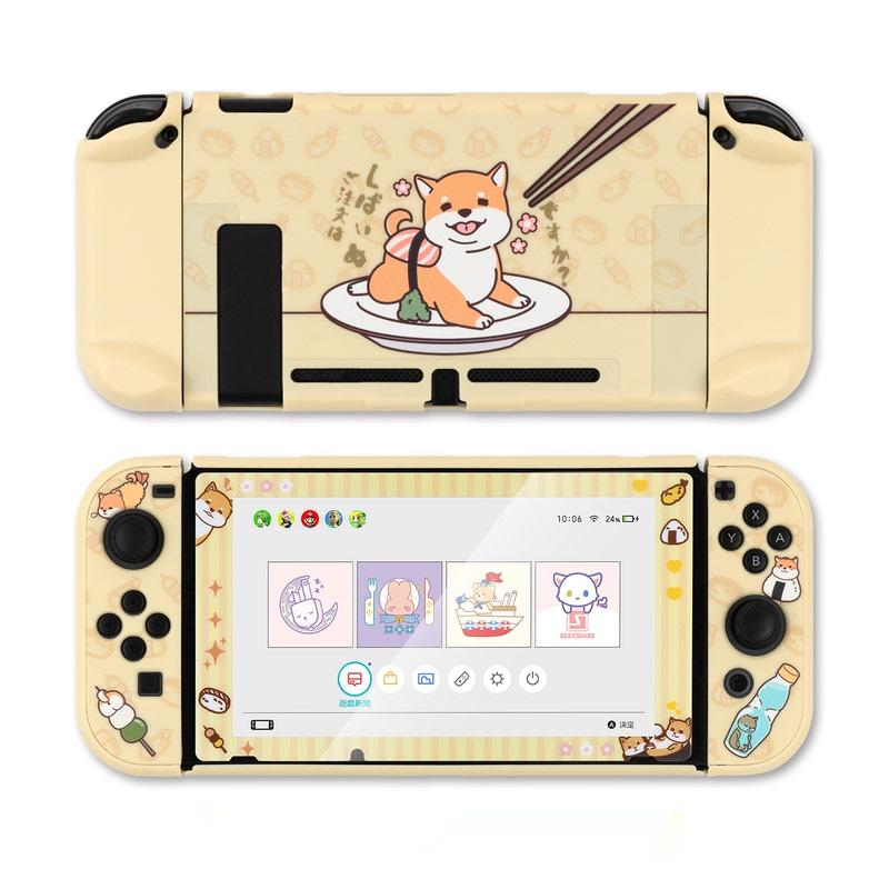 Sea Otter Switch Protection Shell PC Couverture rigide Housse arrière NS Lite Controller Case