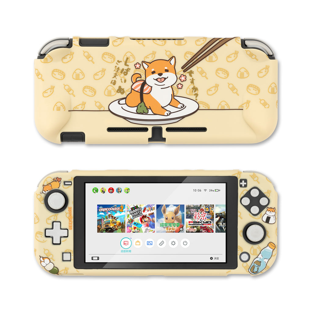Sea Otter Switch Protection Shell PC Couverture rigide Housse arrière NS Lite Controller Case