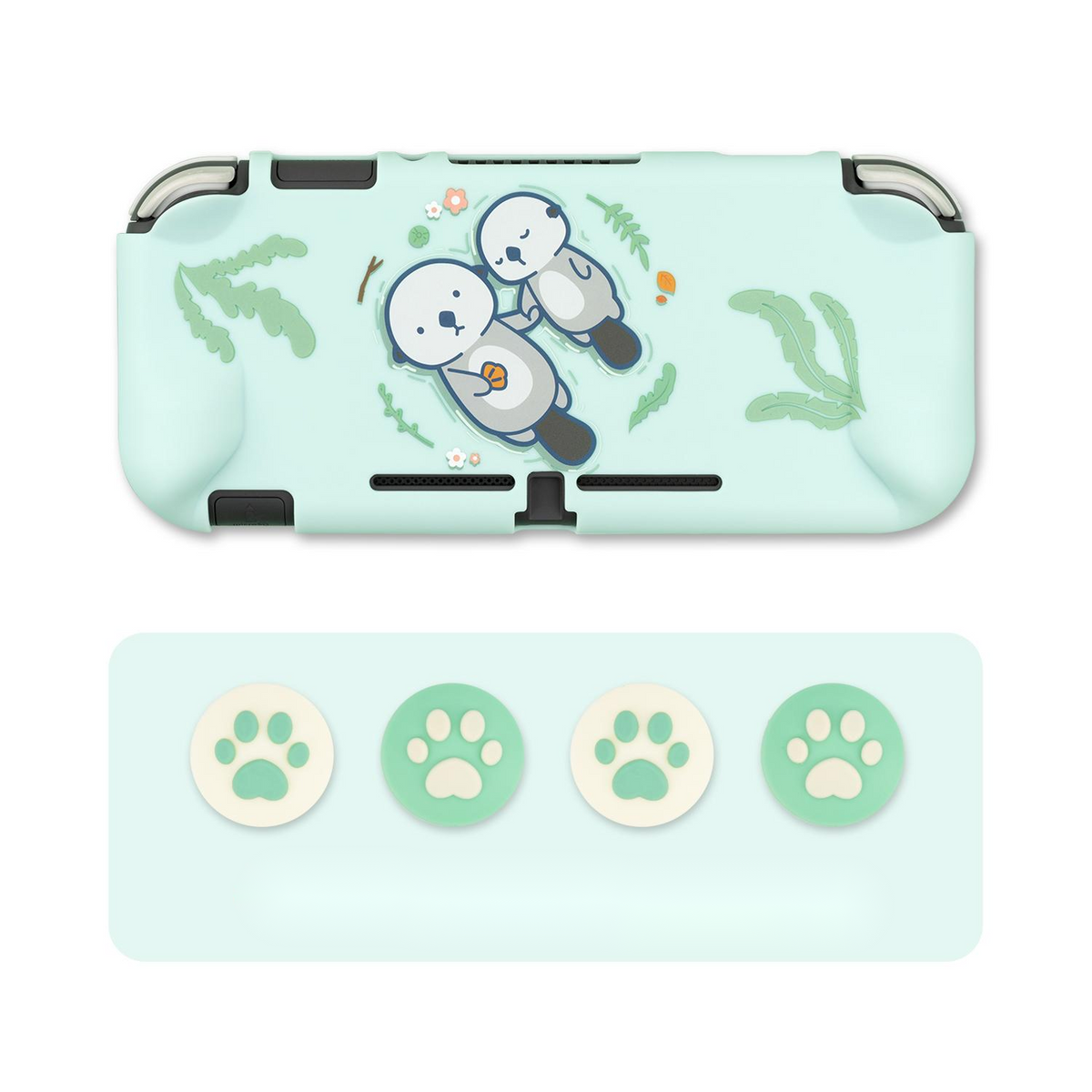 Sea Otter Switch Protection Shell PC Couverture rigide Housse arrière NS Lite Controller Case