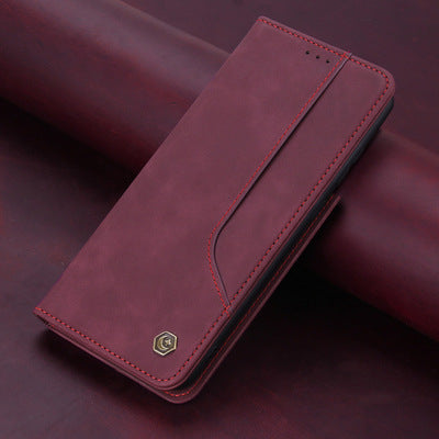 Couverture en cuir portefeuille