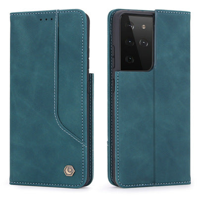 Couverture en cuir portefeuille