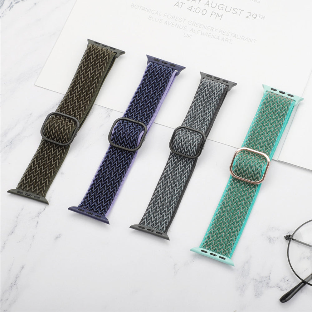 Bracelet en nylon tressé 44 Mm 42 Mm 40 Mm 38 Mm