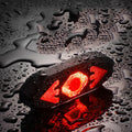 Smart Remote Control Turn Signal Rechargeable Tail Light Night Mountain Bike avec Horn War