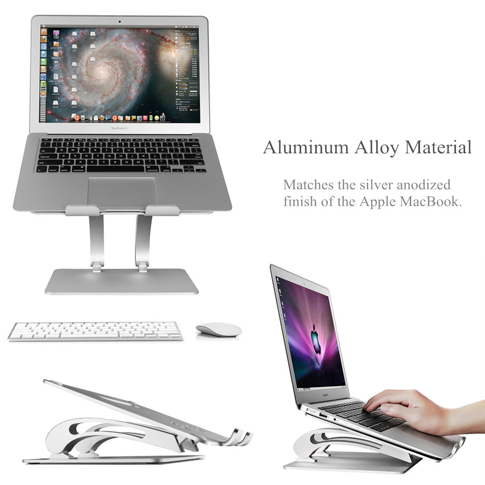 Support pour ordinateur portable Tablette pour ordinateur de table Refroidissement Base Repliage Lift
