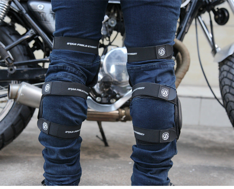 Équipement de protection de course Sac d'usure Plaquettes de genou anti-automne
