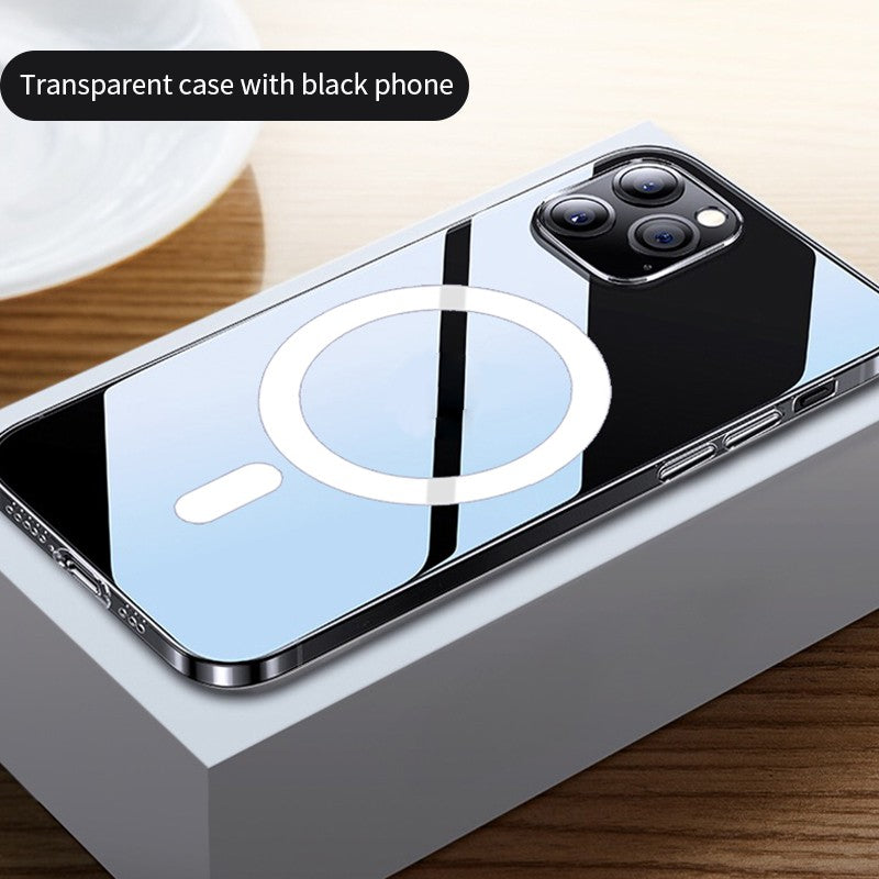 Couverture de protection transparente anti-goutte 12 boîtier de téléphone magnétique