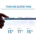 Couverture de protection transparente anti-goutte 12 boîtier de téléphone magnétique