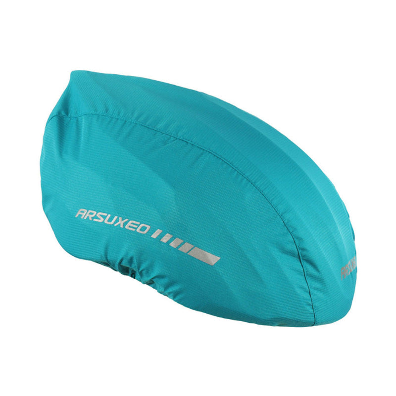 Couverture de casque de cyclisme imperméable réfléchissante pour les sports de plein air