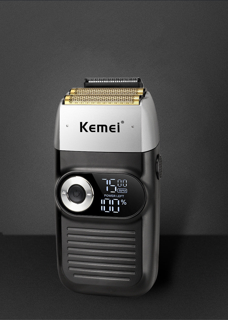 Grande capacité Batterie Lithium Affichage LCD Shaver bi-en-un en acier inoxydable