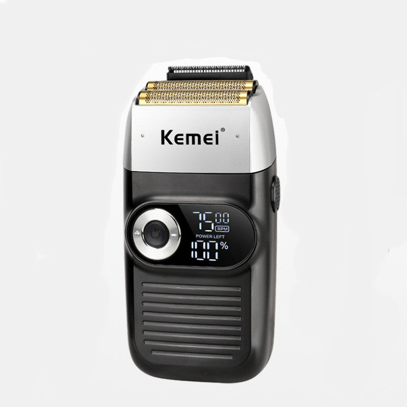 Grande capacité Batterie Lithium Affichage LCD Shaver bi-en-un en acier inoxydable
