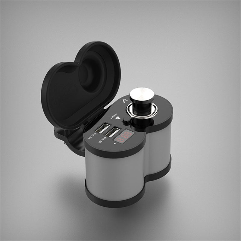 3.0 Chargeur de voiture multifonction Super Fast Car Car Chargeur avec allumeur de cigarette
