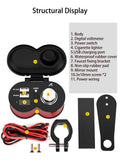 3.0 Chargeur de voiture multifonction Super Fast Car Car Chargeur avec allumeur de cigarette