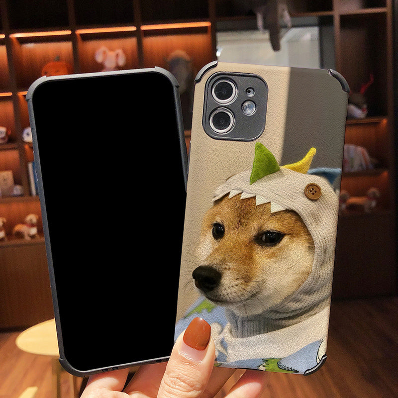 Chien Shiba Inu drôle et mignon applicable à la mallette téléphonique