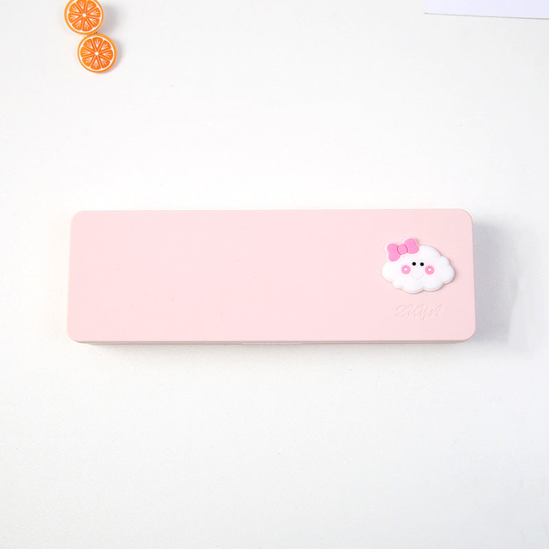 Version coréenne de boîte à crayons de dessin animé couleur ins