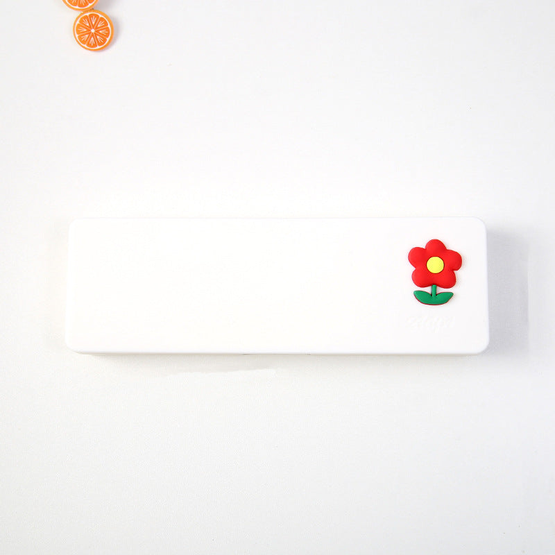 Version coréenne de boîte à crayons de dessin animé couleur ins