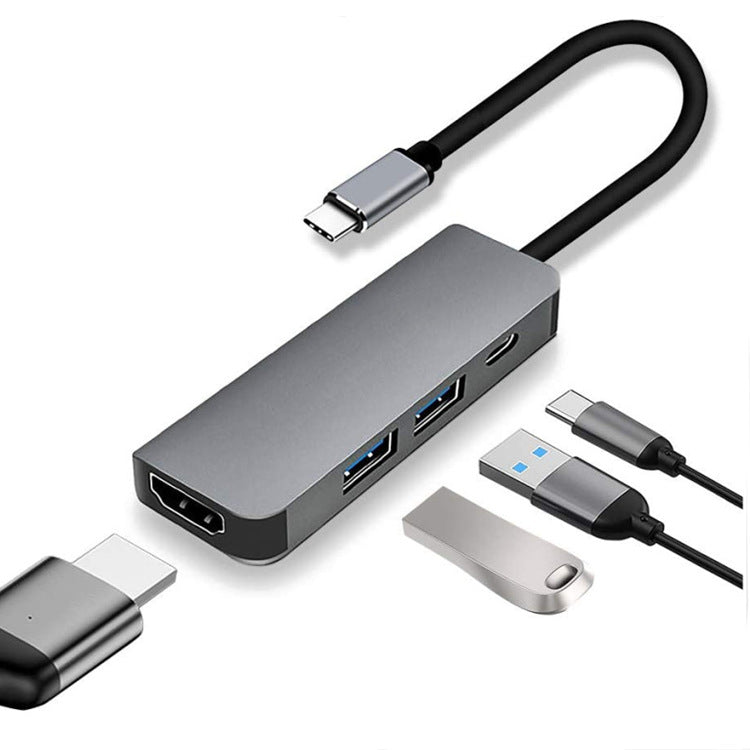 Hub USB HUB Splitter un pour quatre USB C à HDMI station d'accueil