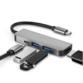 Hub USB HUB Splitter un pour quatre USB C à HDMI station d'accueil
