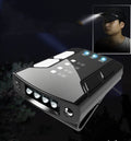 USB Power Indicator Rechargeable Fishing Headlamp Night Fishing Cap Clip Light Strong Lig