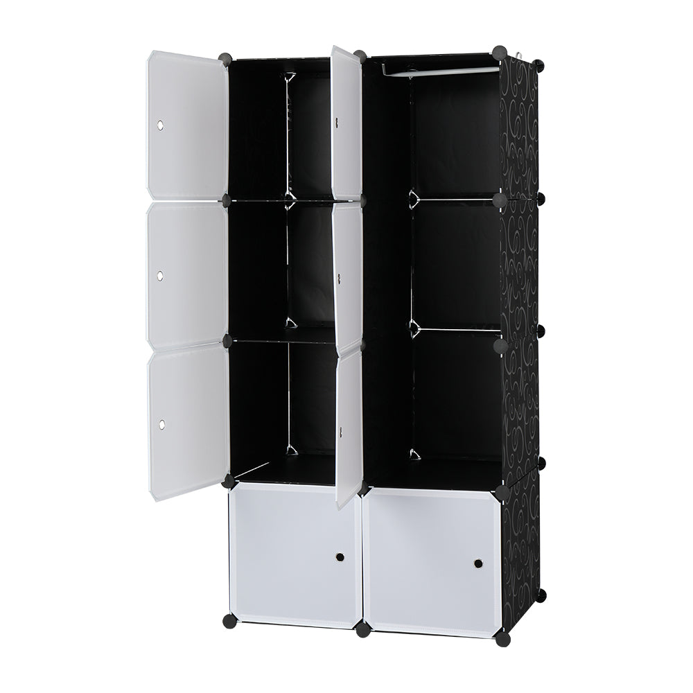 Armoire en cube de Rubik de style bricolage à montage libre