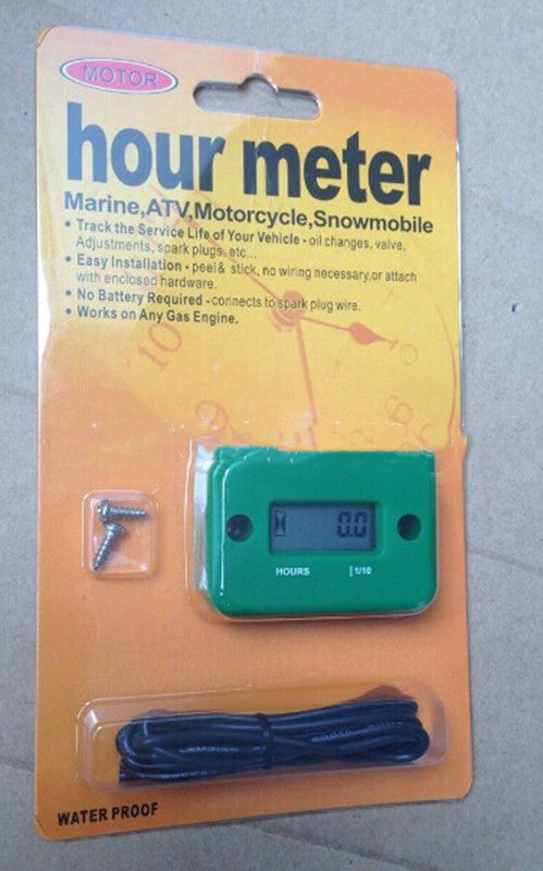 Minuterie Tirée Moto Bateau à moteur Atv Lcd Type d'induction Heure Compteur 2 Punch 4 Punch Minuter