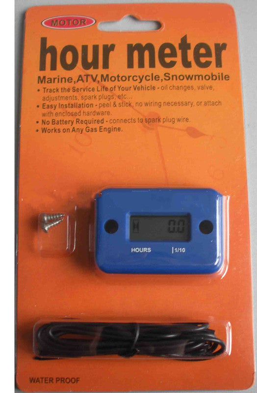Minuterie Tirée Moto Bateau à moteur Atv Lcd Type d'induction Heure Compteur 2 Punch 4 Punch Minuter