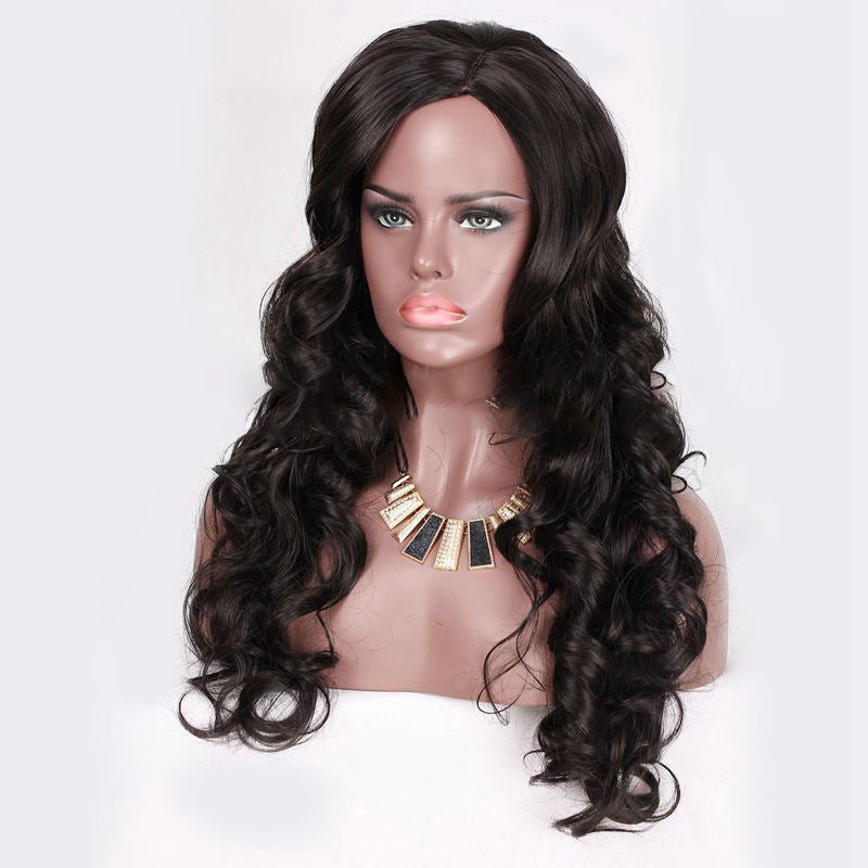 Aisi Wig Européen et américain Big Wavy Long Curly Perruque
