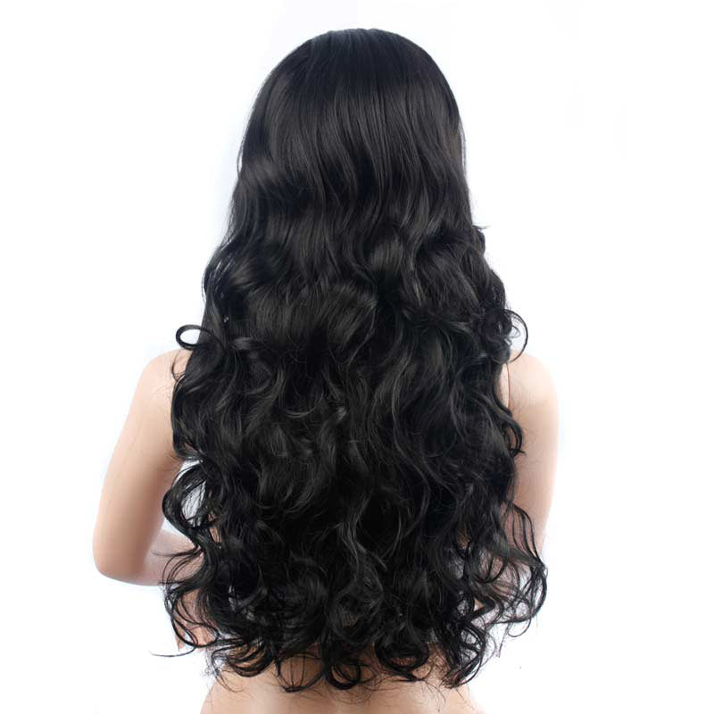 Aisi Wig Européen et américain Big Wavy Long Curly Perruque