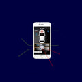 Voiture Intelligent Induction keyless Mobile Phone Control Voiture Télécommande